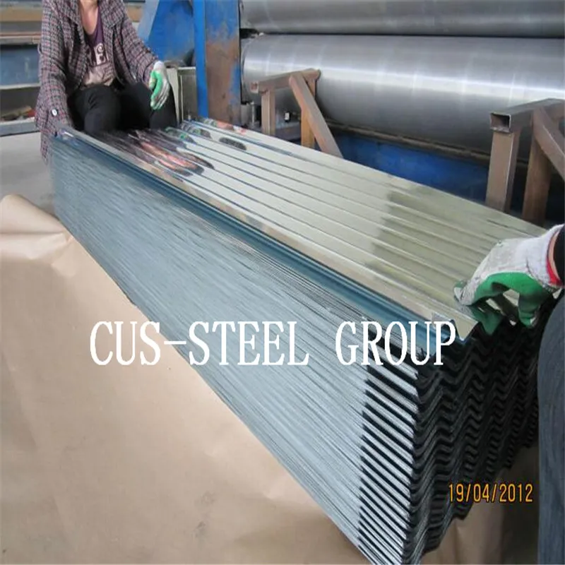 0.12mm to 0.8mm Corrugated Roofing Galvanized Metal Roof Sheet