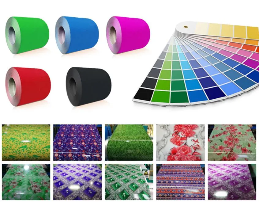 0.15mm*750mm Ral 8012 Color Coated Galvanized Steel Coil PPGI/PPGL Roofing Sheet Material