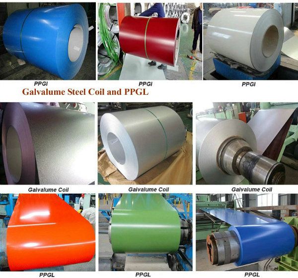 0.43*1000mm Pre-Painted Galvalume Steel Coil PPGL