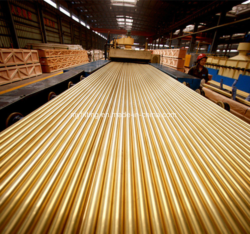 20 Years Manufacturer ASTM B111, C68700 , Aluminum Brass Tube/Seamless Brass Pipe for Heat Exchanger with Factory Price