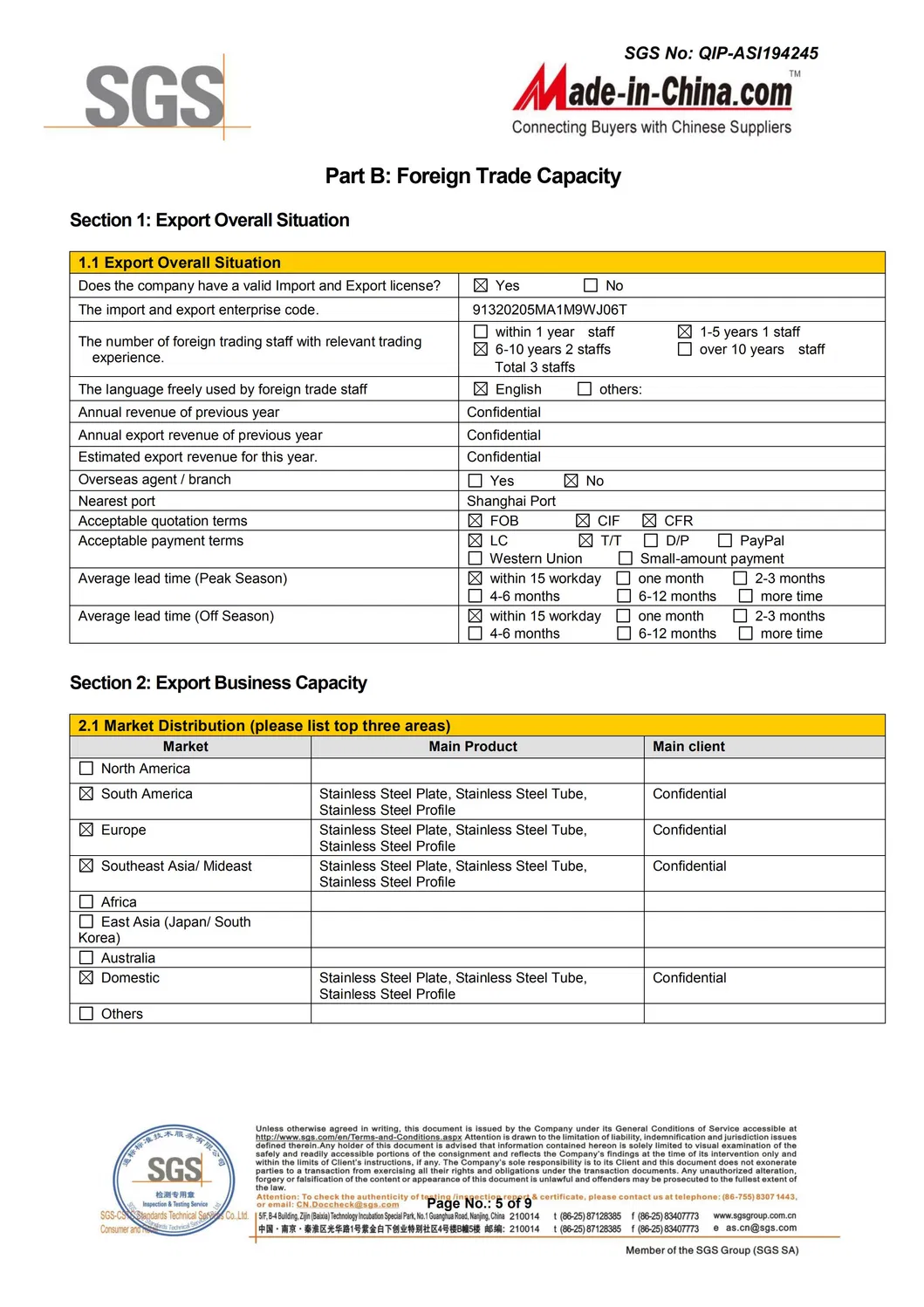 201 304 316 316L 310S 430 409 2205 321 410 420 904L Stainless Steel Plate with 2b Ba No. 4 Hl Checked Anti-Slip Tread Surface