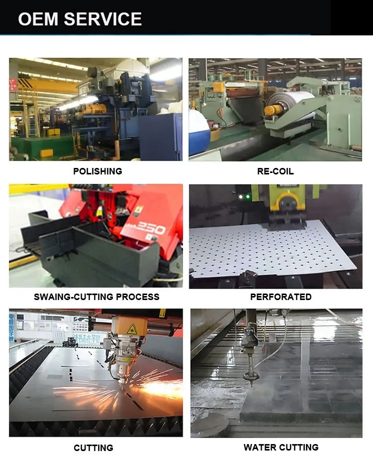 201 304 316 Stainless Steel Sheet PVD Gold 8K Hairline 304 316L 304L Stainless Steel Sheet