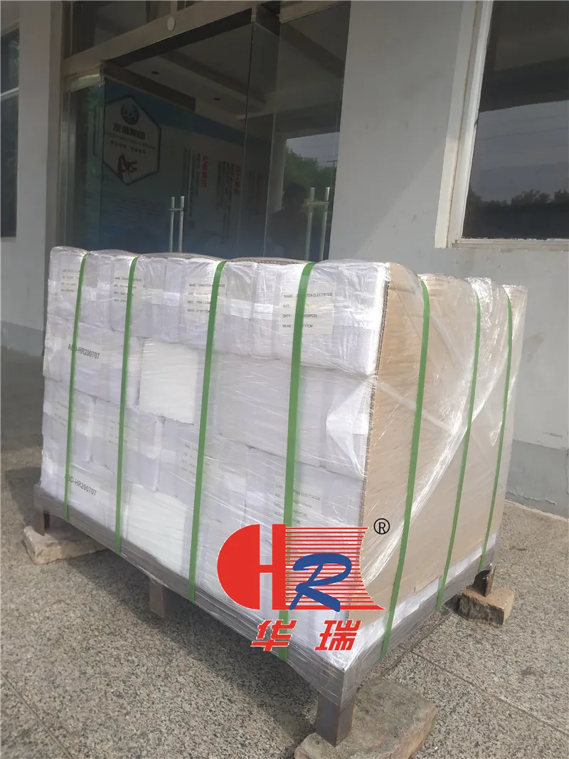 3.0mm*150mm Wt20 Tungsten Welding Electrodes