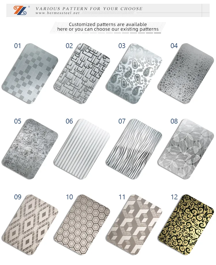 304 Etching Stainless Steel Plate Cheap Price