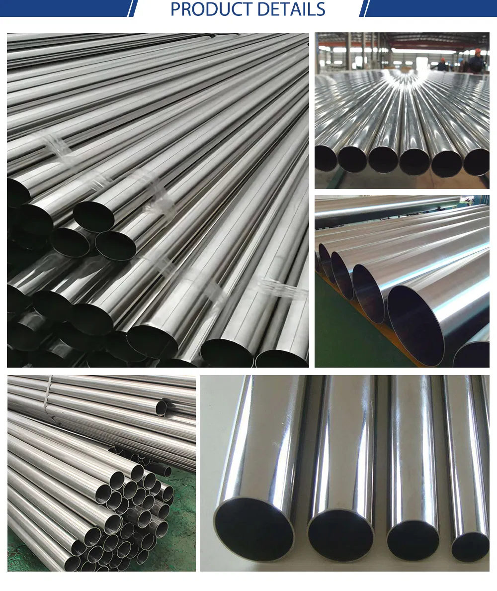 347H 316L 316ln 316ti 317L ASTM AISI Stainless Steel Weld Pipe Price