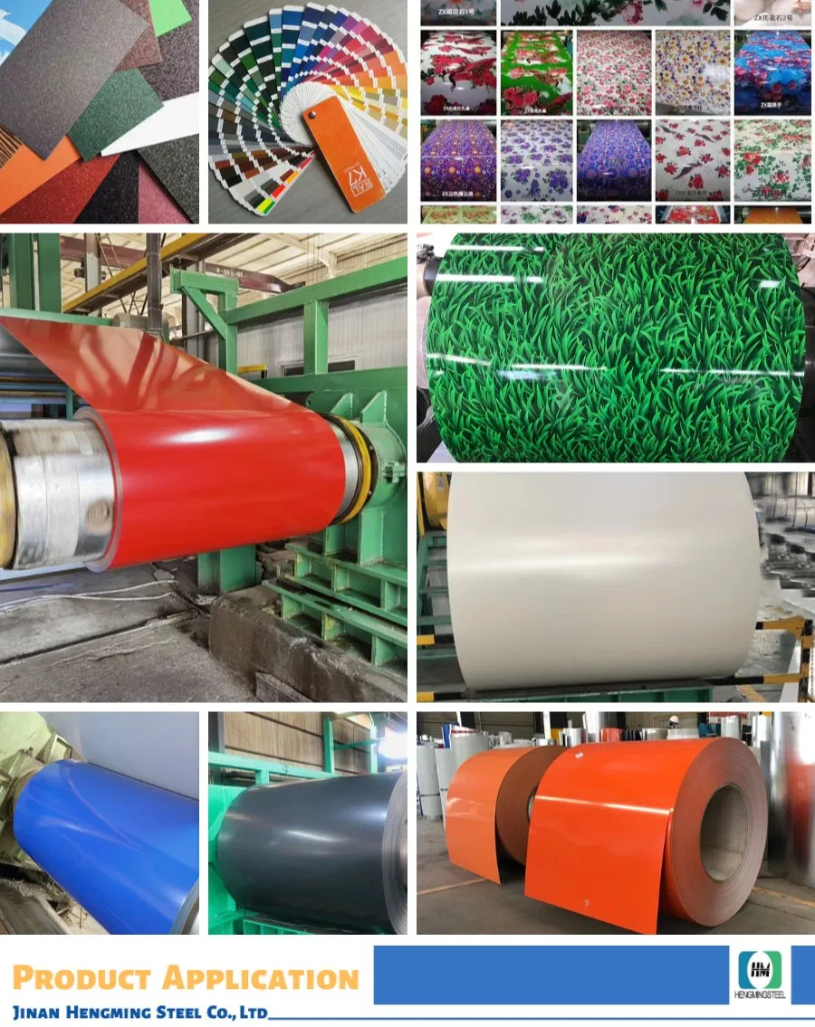 5+10um 5+15um 5+20um Matt PPGI Dx51 Z100 Primepainted Galvanized Zero Spangle Steel Strip Coil