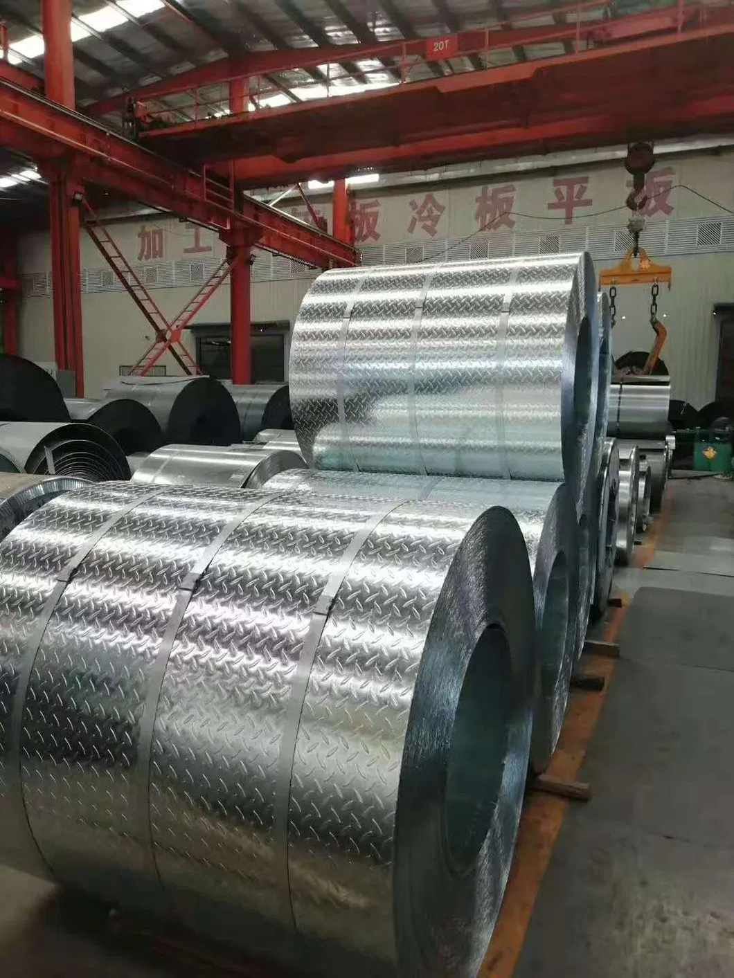 6mm Thick 2400*1200mm Sized A36 Galvanized Mild Steel Chequered Plate Checkered Plate