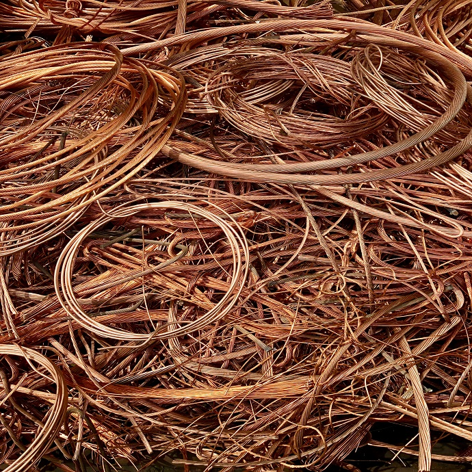 99.99% Copper Wire Scrap Copper Cable for Air Condition Metal Plate Made in China