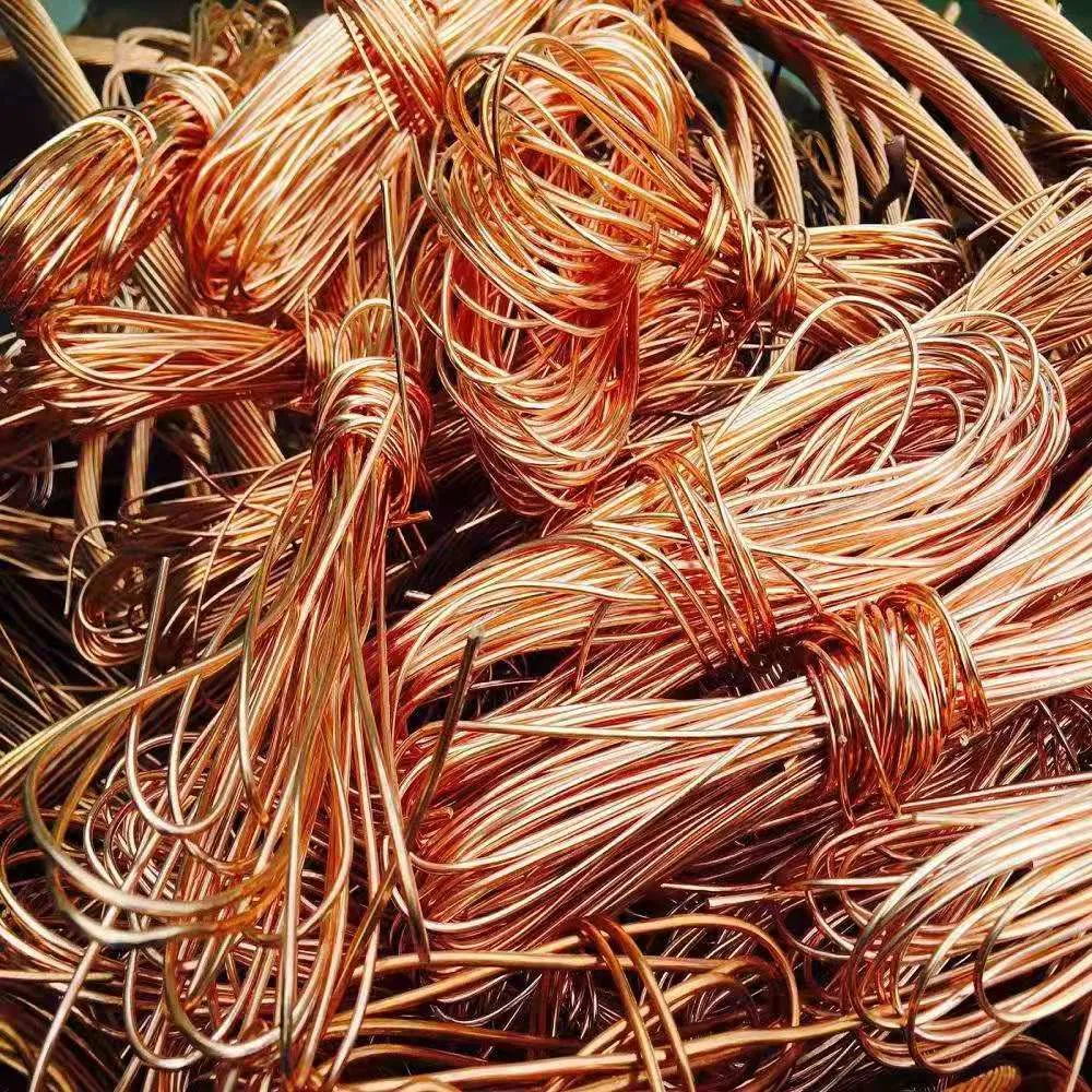 99.99% Pure Fire Resistant Metal Wire Copper Copper Wire Coils for Air Condition