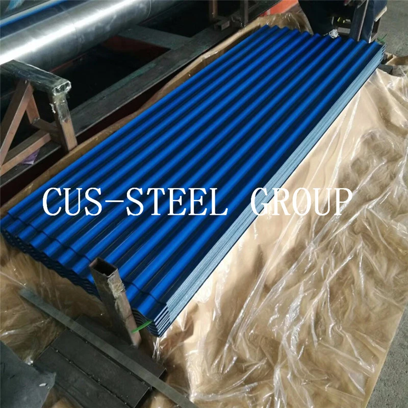 Africa Wave Profile Color Coated Roof Tile/PPGI Corrugated Steel Sheet