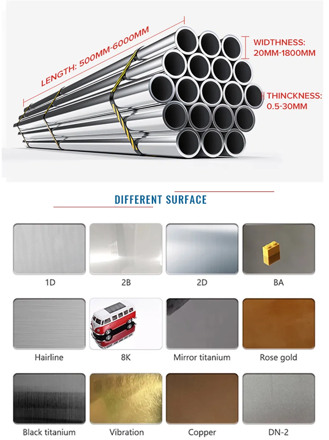 AISI ASTM Tp 304 304L 309S 310S 316L 316ti 321 347H 317L 904L 2205 2507 Inox Stainless Steel Pipe/Stainless Steel Tube