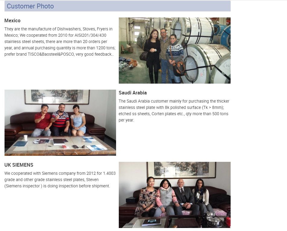 AISI430 Cold Hot Rolled Stainless Steel Sheet Plate