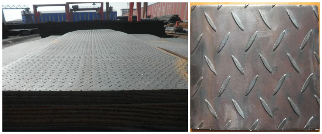 Aluminium Chequered Sheet 1050 1060 5 Bars Aluminum Tread Checkered Plate