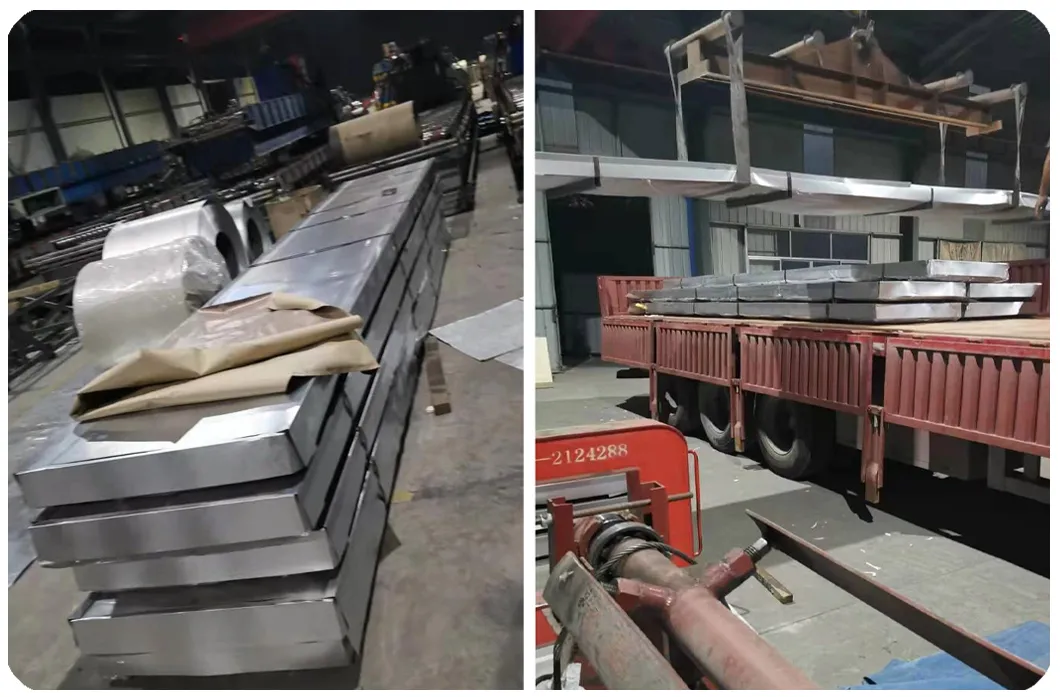 Anti Finger Corrugated Wave Type Galvalume Steel Roofing Sheet