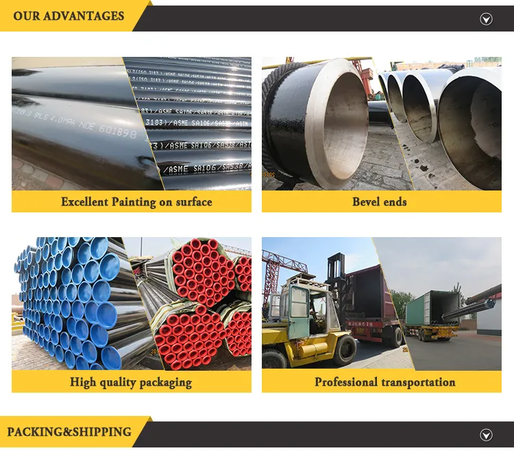 API 5L A25 X52 X65 X70 Psl1 Psl2 Seamless Steel Pipe Manufacture in China
