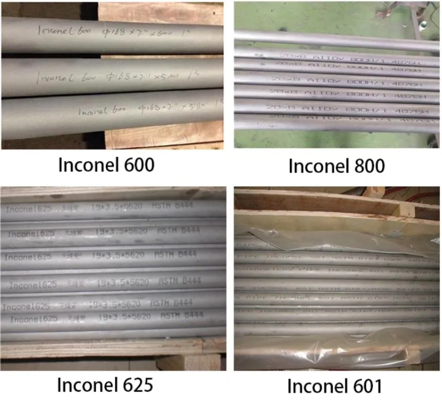 ASTM B515 N08800 1.4876 Incoloy 800 Welded Nickel Alloy Tubes