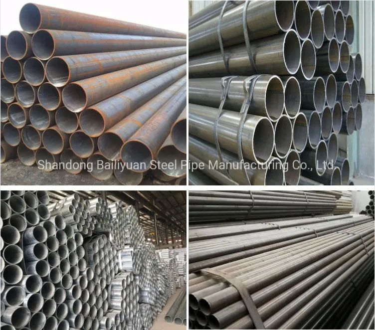 ASTM Spiral Welded Gi ERW Square Rectangular Round Pipe