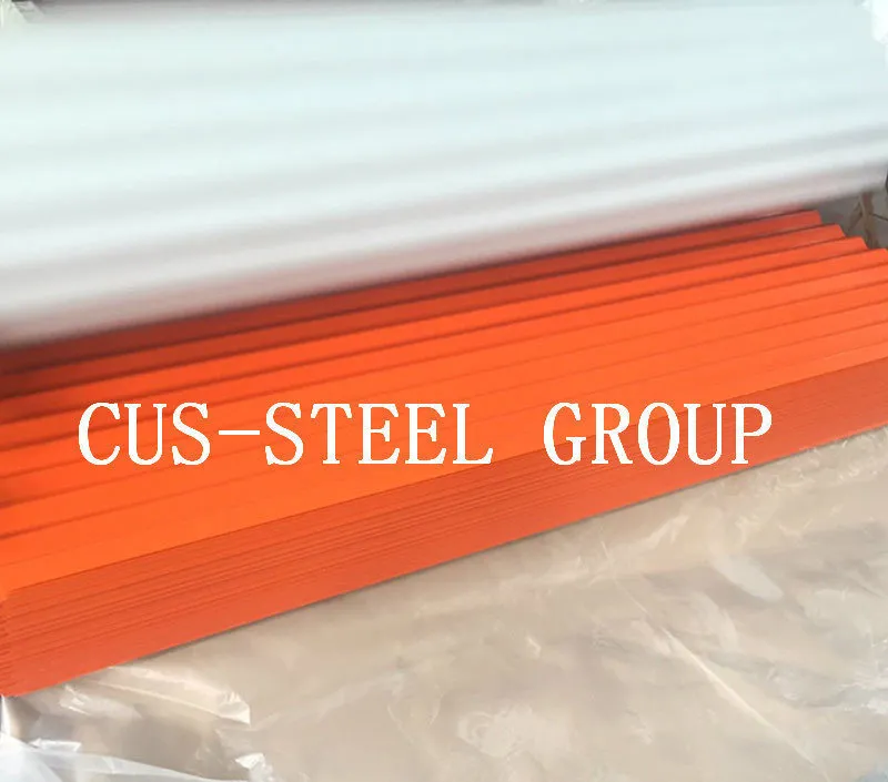 Benin Cheap 12 Gauge Green Color Galvanized Corrugated Roofing Sheet