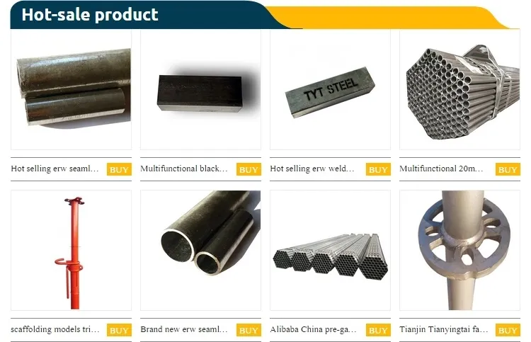 Black Steel Pipe, Length 6m, 12m as Customer′s Require