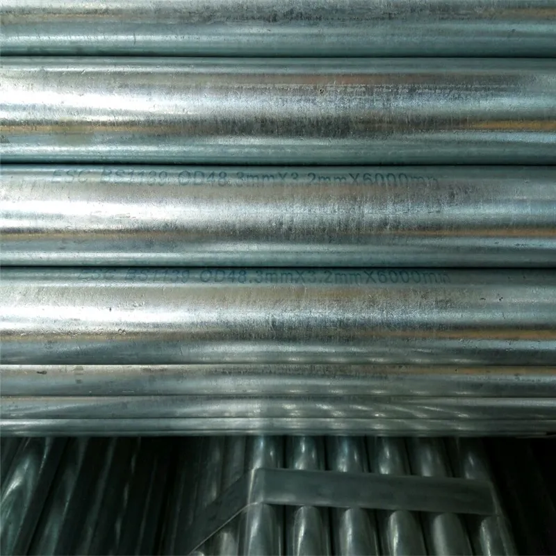 BS1139 En39 Galvanized Round Hollow Section Scaffolding Tube