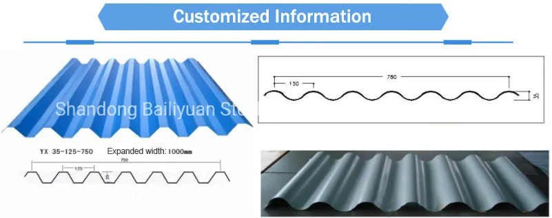 Building Material Bwg34 PPGI Color Coated Prepainted Steel Metal Roof Sheet Price 20 Gauge Gi Galvanized Corrugated Sheet Roofing Sheet