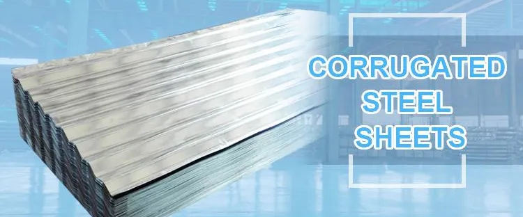 Bwg34 Bwg30 Corrugated Metal Galvanized Steel Gi Roof Plate Roofing Sheet