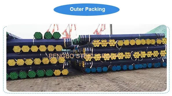 Cheap Price ASTM A53 A35 Q235 ERW Black Carbon Steel Pipe