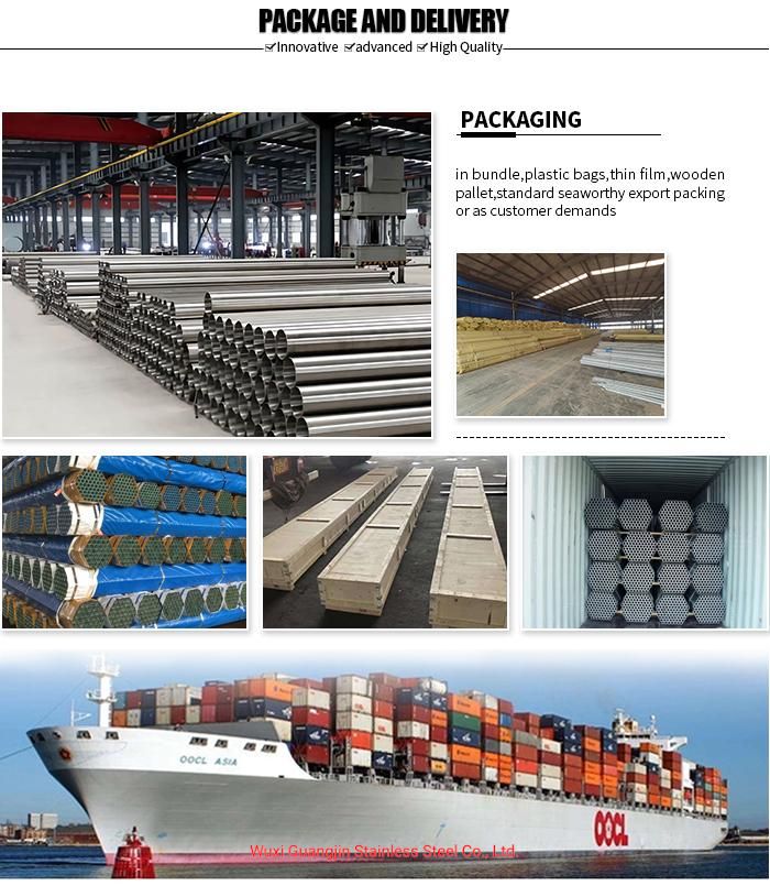 China Manufacturer Supply Ferrite/Austenite/Biphasic Inox Ss Stainless Steel Pipe for Scaffolding Pipe