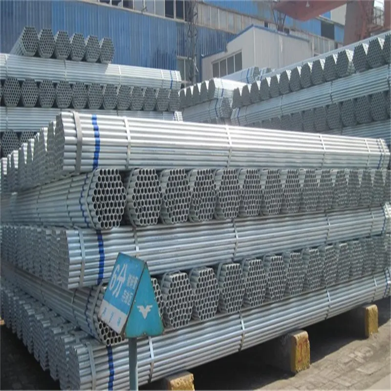China Shengteng Brand BS 1387 Grade B Carbon Pre- Galvanized Steel Pipe