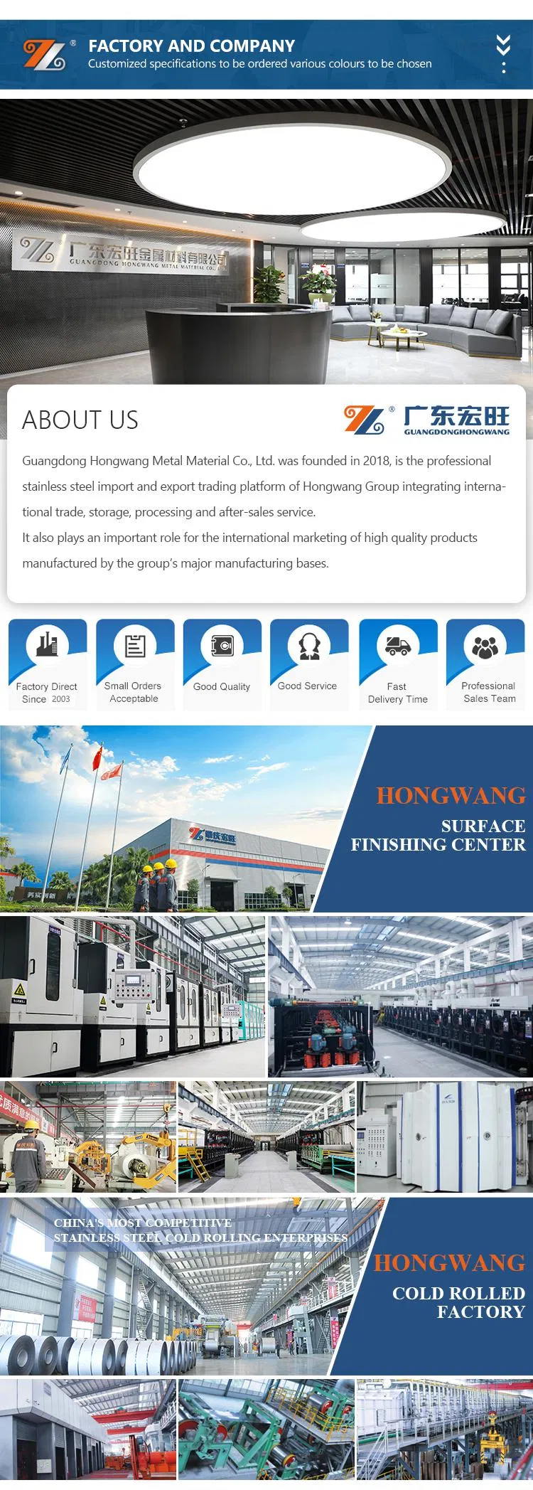 Customized Thickenss 304 Decorative Brushed Hairline Stainless Steel Sheet in PVD Color Coating