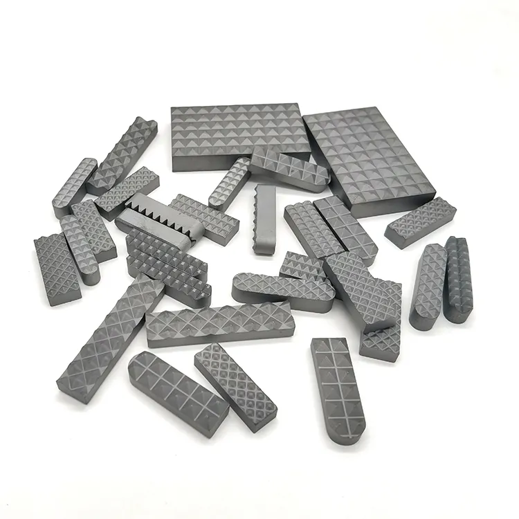 Customized Tungsten Carbide Chuck Jaw Insert for Mining Tools