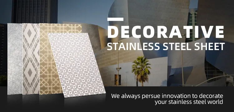 Decorative Gun Metal PVD Color Coated Stainless Steel in Brushed Mirror Sandblasted Hairline Finish