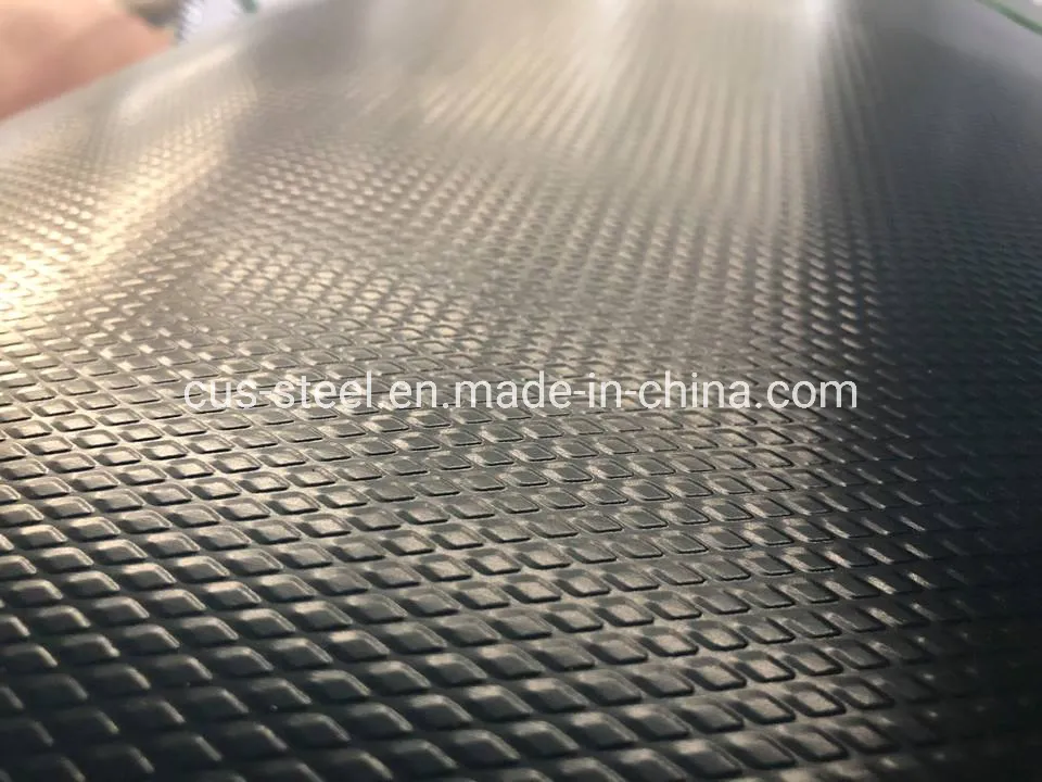 Diamond Pressed/Checker Plate/Diamond Embossed Roll for Corrugated Roofing