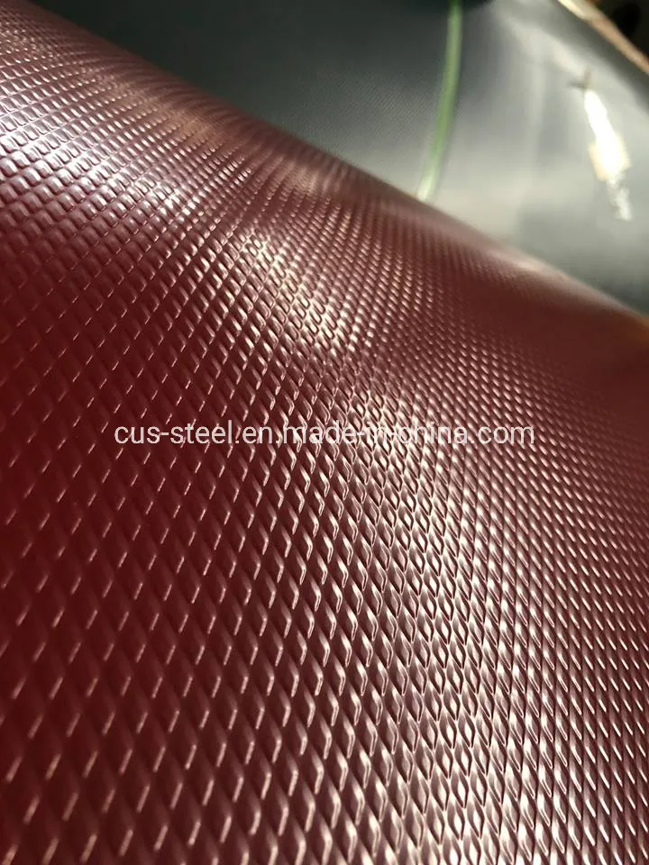Diamond Pressed/Checker Plate/Diamond Embossed Roll for Corrugated Roofing