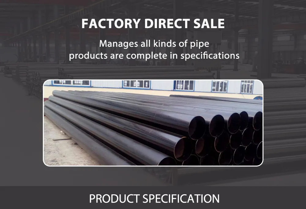 E235 Carbon Steel Pipe A53 Steel S355jh Welded Pipe