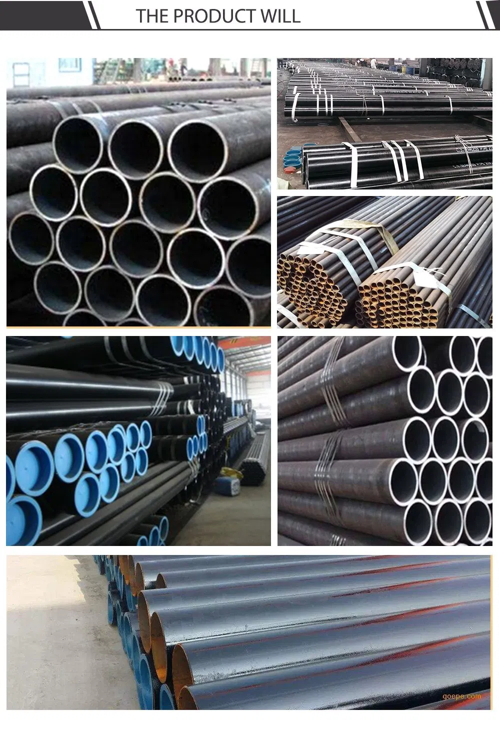 E235 Carbon Steel Pipe A53 Steel S355jh Welded Pipe