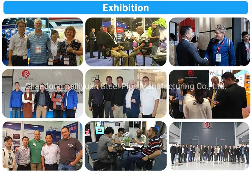 ERW/Galvanized/ASTM/Round/Thread/Grooved/Painted/Pre Galvanized Steel Pipe