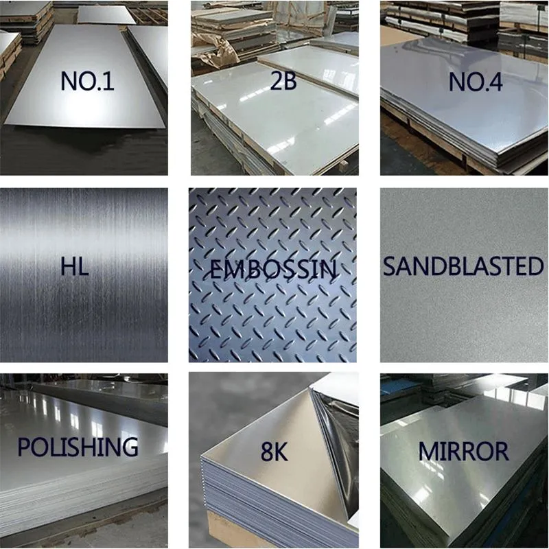 Ferrite/Austenite/Biphasic 304 316L 420 420j1 Ss Stainless Steel Plate in Stock for Kitchen