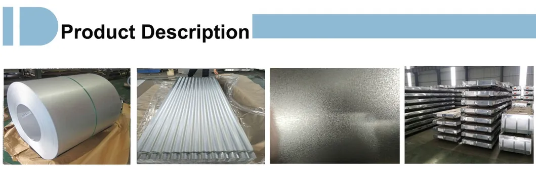 Galvalume Corrugated Steel Roofing Sheet for Construction Material