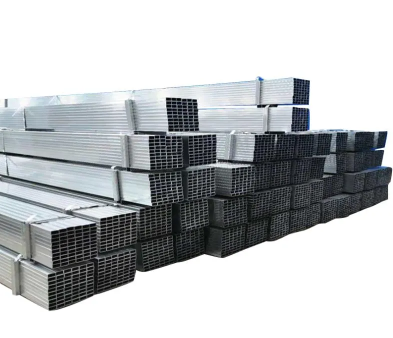 Galvanized Seamless Square Steel Hollow Tube Connectors Pipe with Factory Price