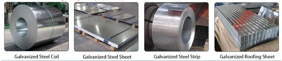 Galvanized Steel Coil Z40-Z350 Zicn Coated