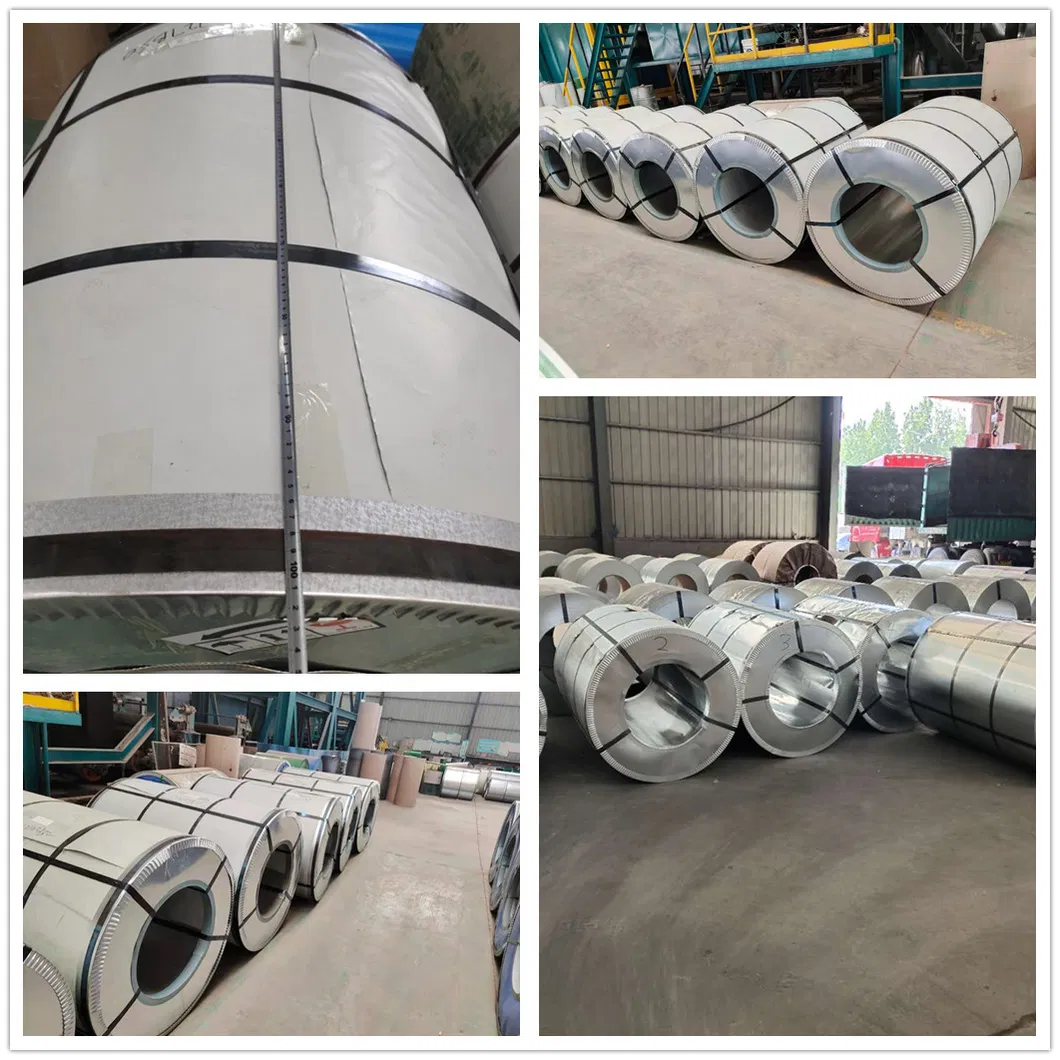 Galvanized Steel Coil Zinc Coating Steel Gi Coil for Corrugated PPGI/HDG/Gi/SGCC Dx51 Zinc Color Coated Steel Coil