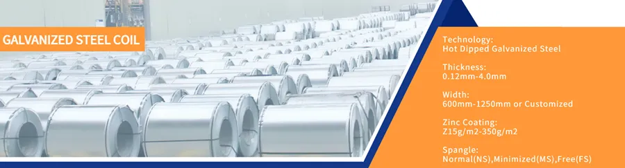 Galvanized Strip G350/G550 Z20-275G/M&sup2; Zinc Coating Galvanized Steel Plate/Galvalume Steel Coil