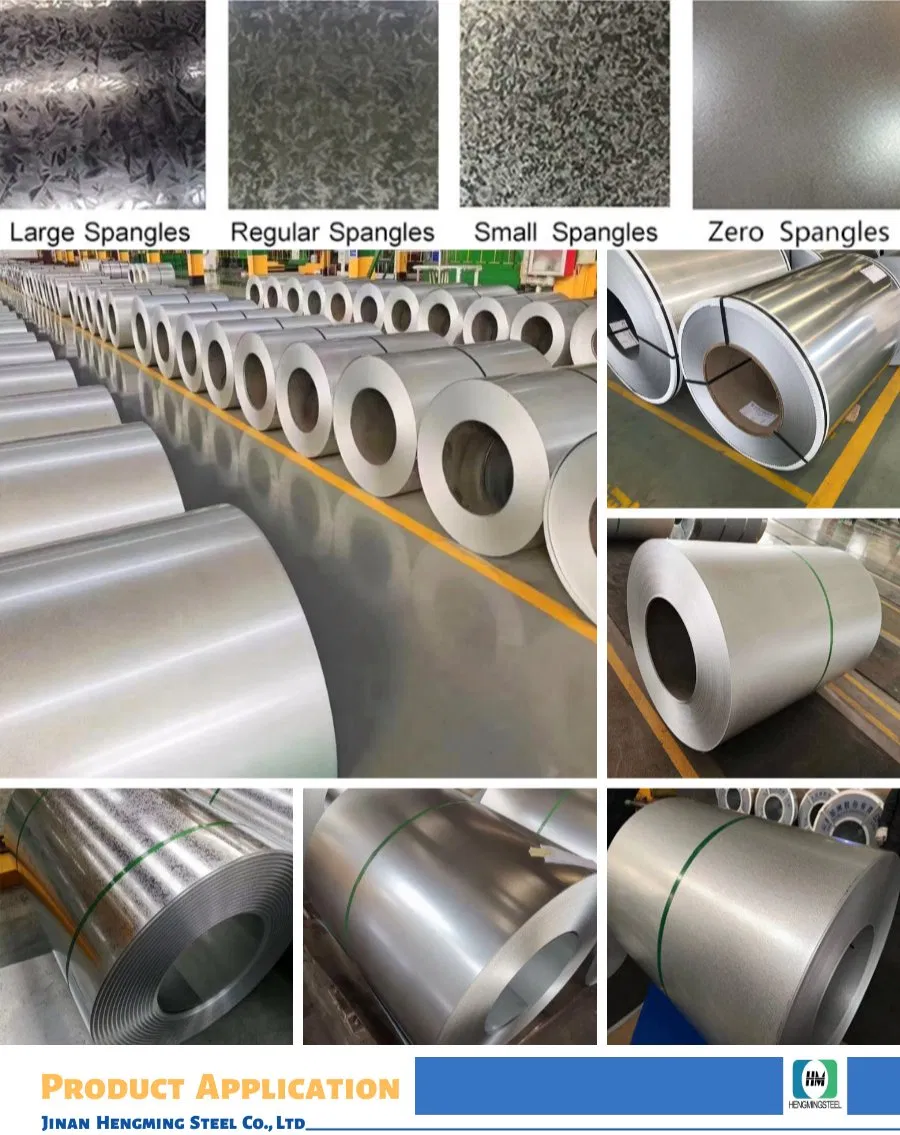 Galvanized Strip G350/G550 Z20-275G/M&sup2; Zinc Coating Galvanized Steel Plate/Galvalume Steel Coil