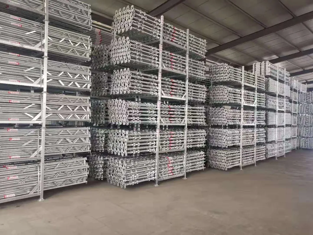 Haki High Quality Scaffolding Material Vertical Ledger for Pipeline Transport