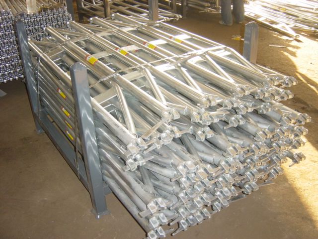 Haki Scaffolding Standard/Vertical Used for Machinery Industry