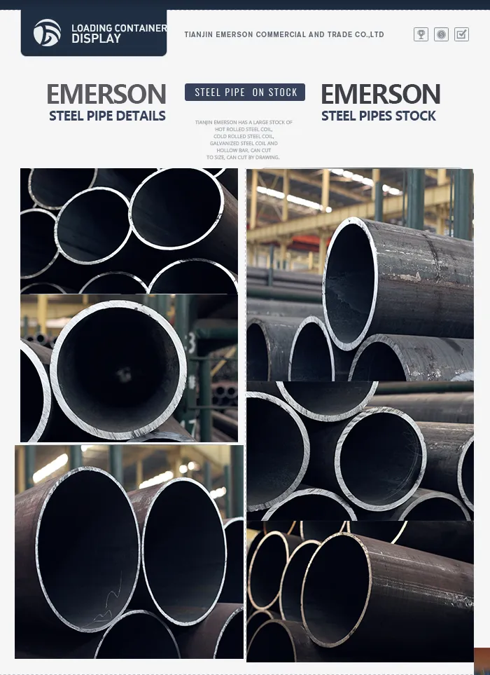 High Quality ERW Steel Pipe, ERW for Waterworks Seamless Carbon Steel Pipe
