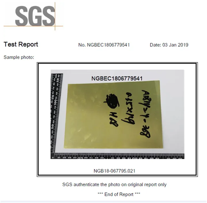 High Strength C27000 Cuzn35 Brass Strip