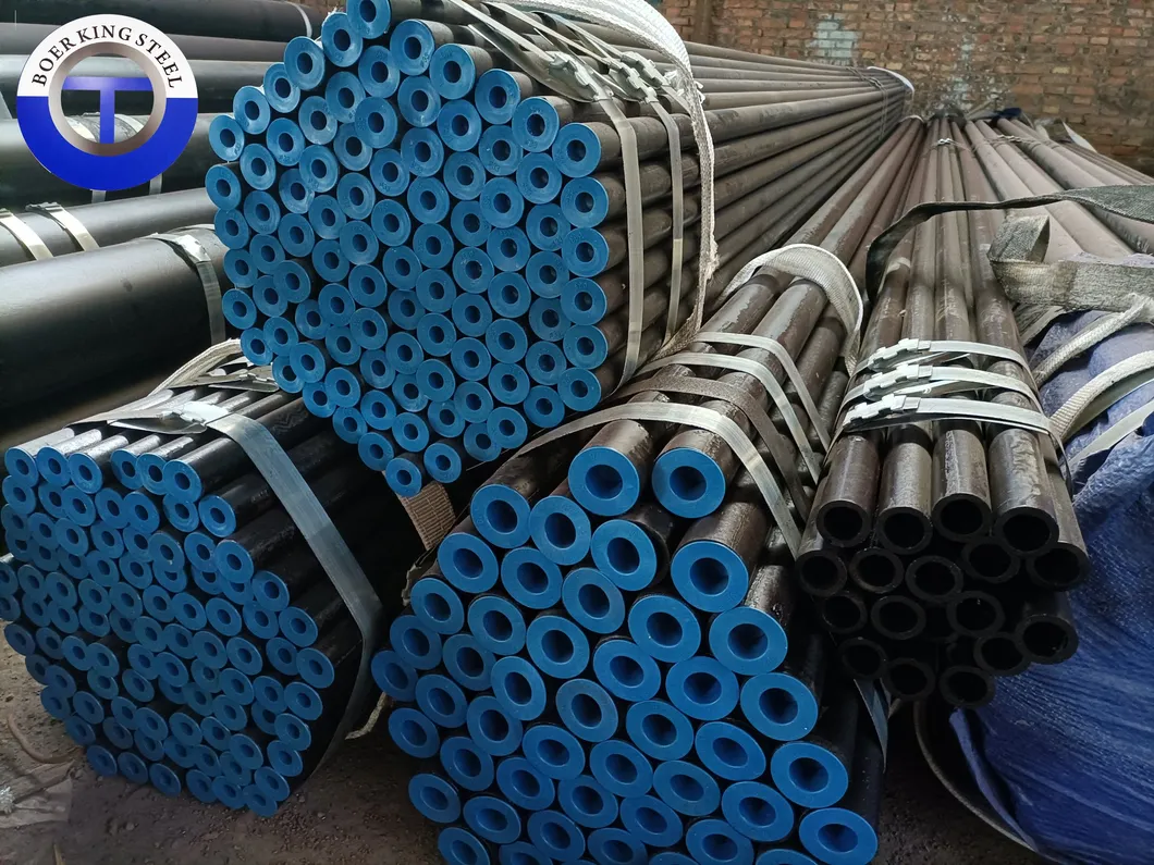 Hot Rolled 1020 1045 A106 Gr. B 16mn Thick Wall Carbon Seamless Steel Pipe Used on Fluid Pipe