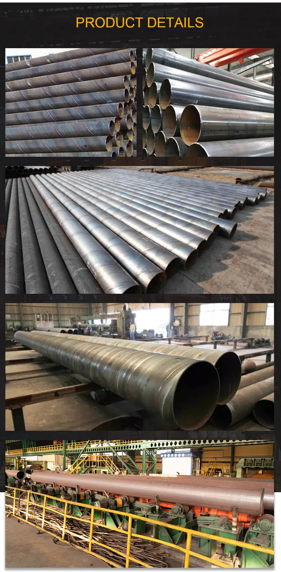 Hot Selling Forging Welded Carbon Steel Seamless Pipes/Tubes Supplier